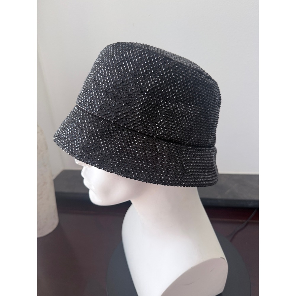 Prada 1HC137 crystal-embellished satin bucket hat - Picture 5 of 9